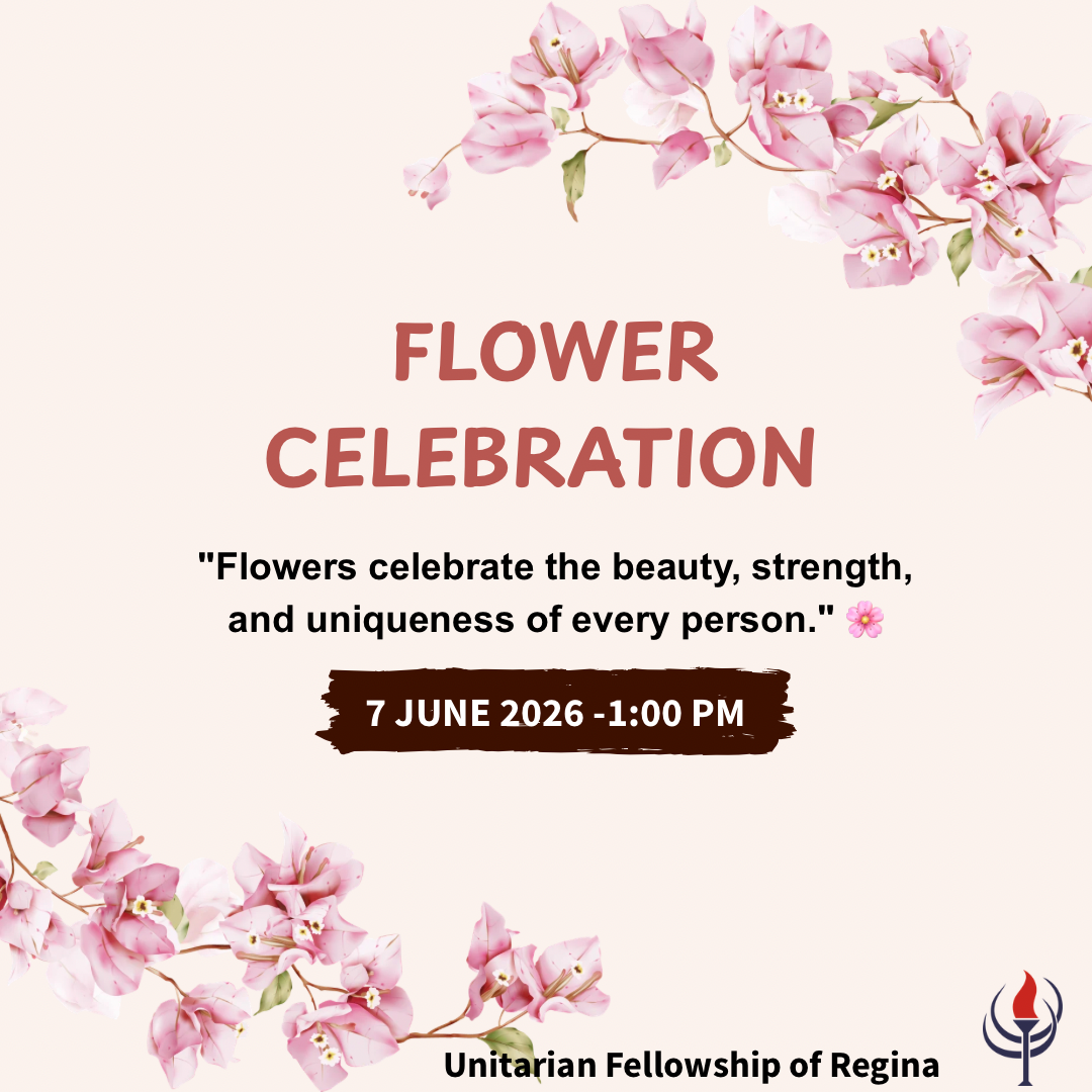 Liberating Love Discussions May 10, 2026 1pm Unitarian Fellowship of Regina
