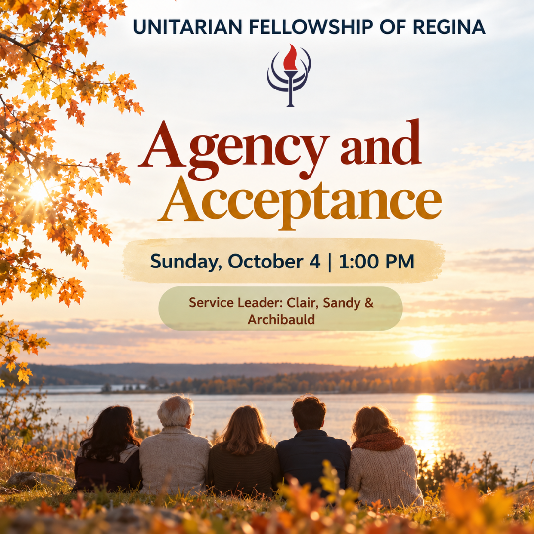 Liberating Love Discussions May 10, 2026 1pm Unitarian Fellowship of Regina