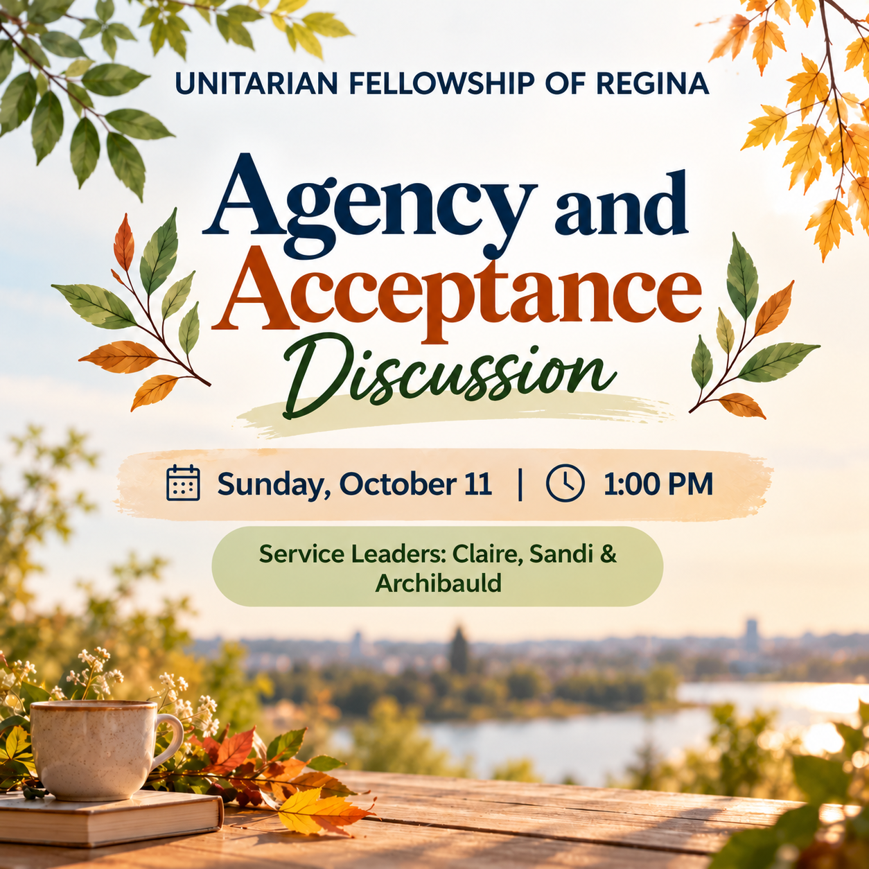 Liberating Love Discussions May 10, 2026 1pm Unitarian Fellowship of Regina